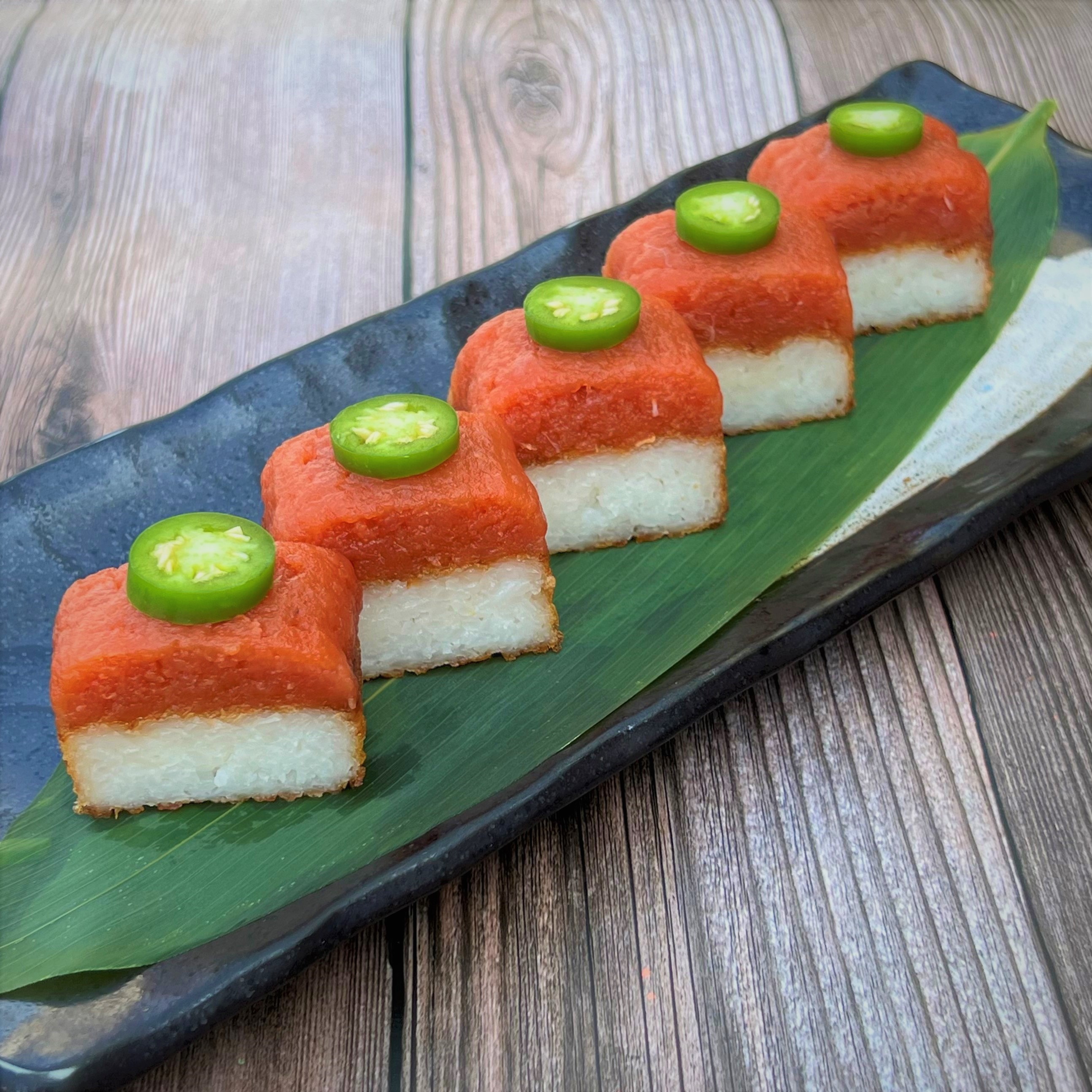 Order Spicy Tuna on Crispy Rice food online from Yanagi Kitchen store, Manhattan Beach on bringmethat.com