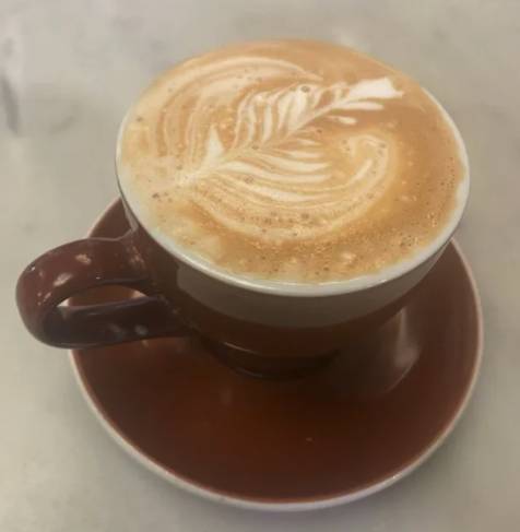 Order Latte food online from M. H. Bread & Butter store, San Anselmo on bringmethat.com