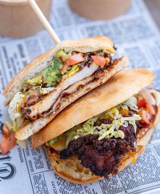 Order Cabo Wabo Sandwich food online from Taco Rock store, Falls Church on bringmethat.com
