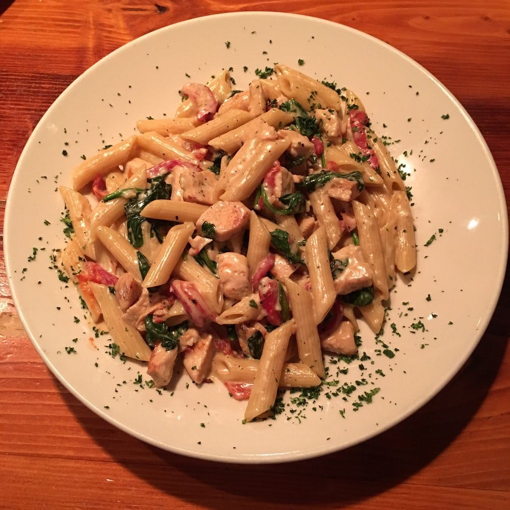 Order Penne Rustico - Entree food online from Bocci store, Durham on bringmethat.com