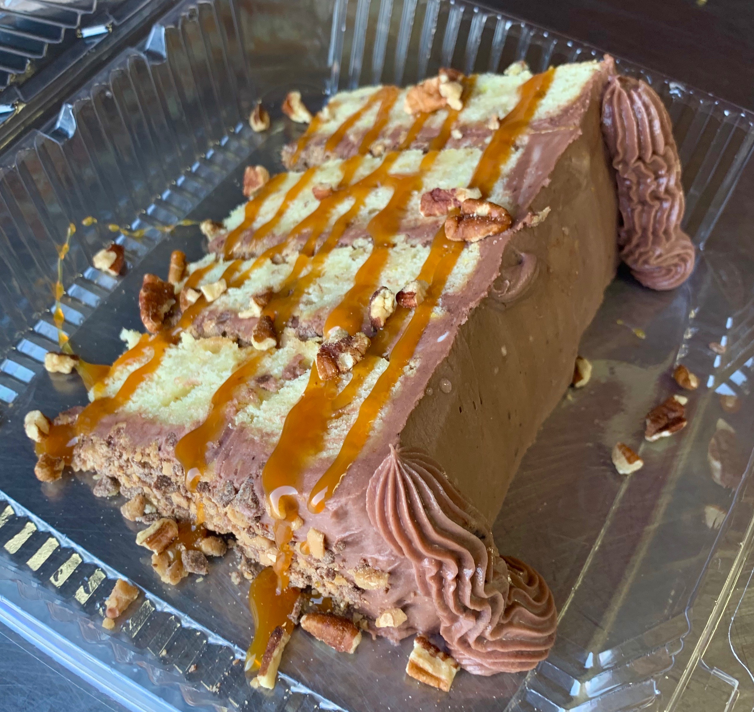 Order Butter Pecan Toffee Caramel Slice food online from The Cake Slice store, Sparks on bringmethat.com