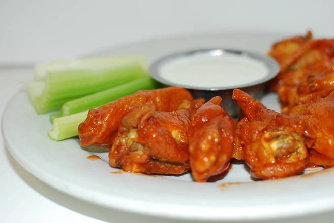 Order 30 Buffalo Wings food online from Poor Richard's Restaurant store, Gainesville on bringmethat.com