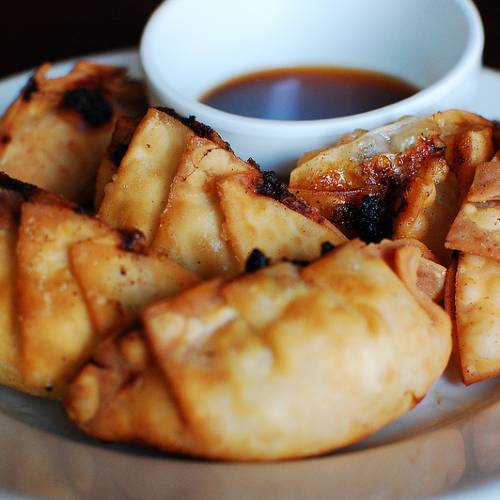 Order Fried Gyoza food online from Umami Japanese Steakhouse store, Raleigh on bringmethat.com