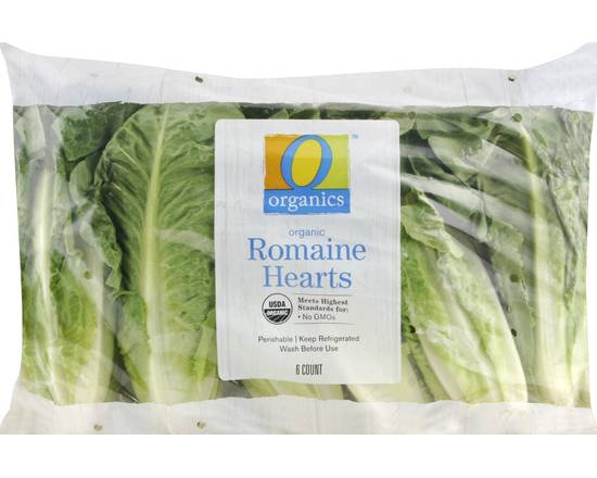 Order O Organics · Romaine Hearts (6 hearts) food online from Safeway store, Vallejo on bringmethat.com