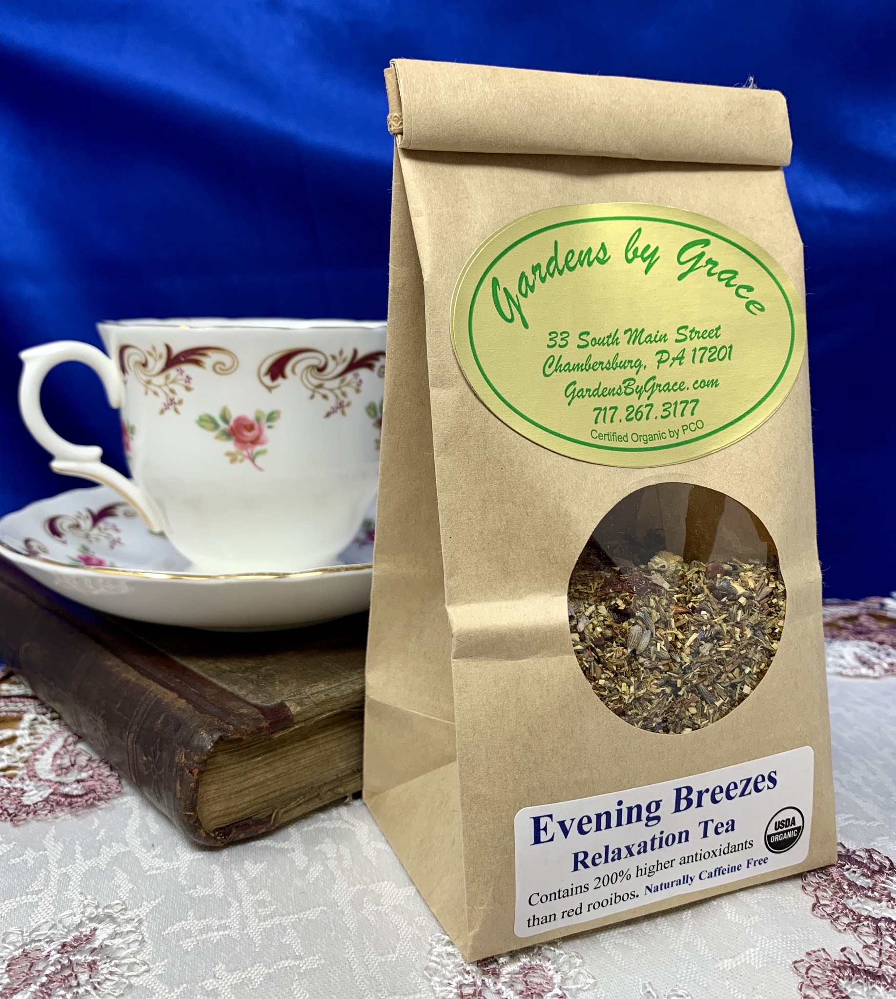 Order Evening Breezes Relaxation Tea food online from Gardens By Grace store, Chambersburg on bringmethat.com
