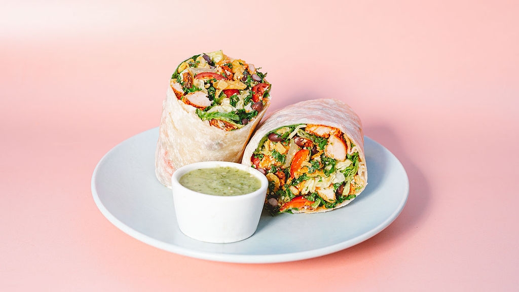 Order Peruvian Chicken Wrap food online from Alfalfa store, Santa Monica on bringmethat.com