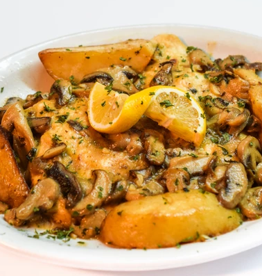 order online - Chicken Vesuvio with Sauteed Potatoes from Vince's Restaurant & Pizzeria on bringmethat.com