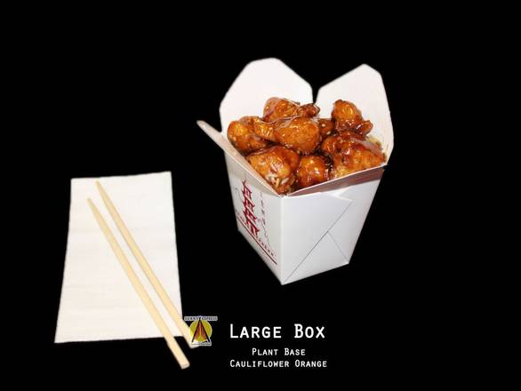 Order Plant Base Large Entree Box food online from Sunny Express Gourmet Fast Food store, Compton on bringmethat.com