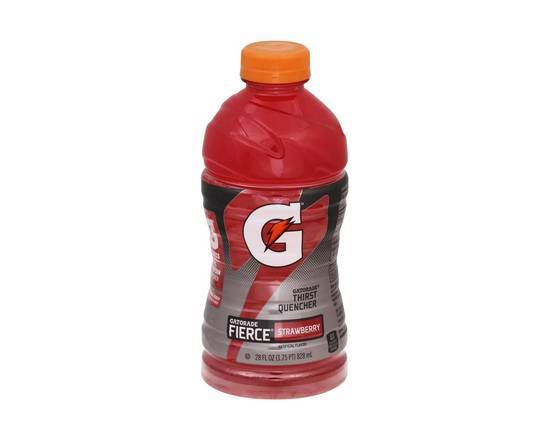 Order Gatorade Fierce Strawberry 28oz food online from Extra Mile 3056 store, Vallejo on bringmethat.com
