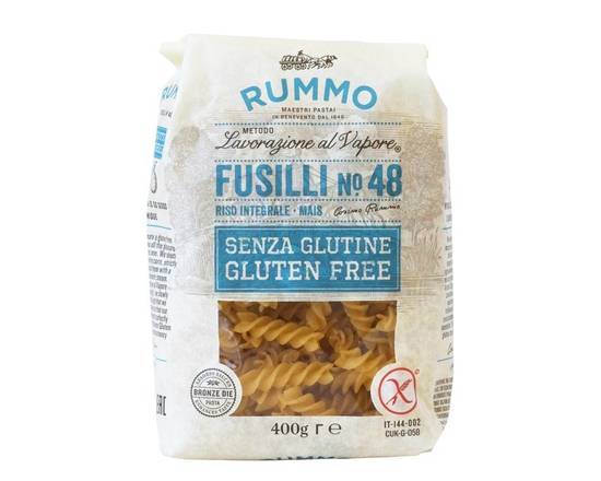 Order Gluten-Free Pasta Rummo - Fusilli food online from The Italian Homemade Company store, Berkeley on bringmethat.com