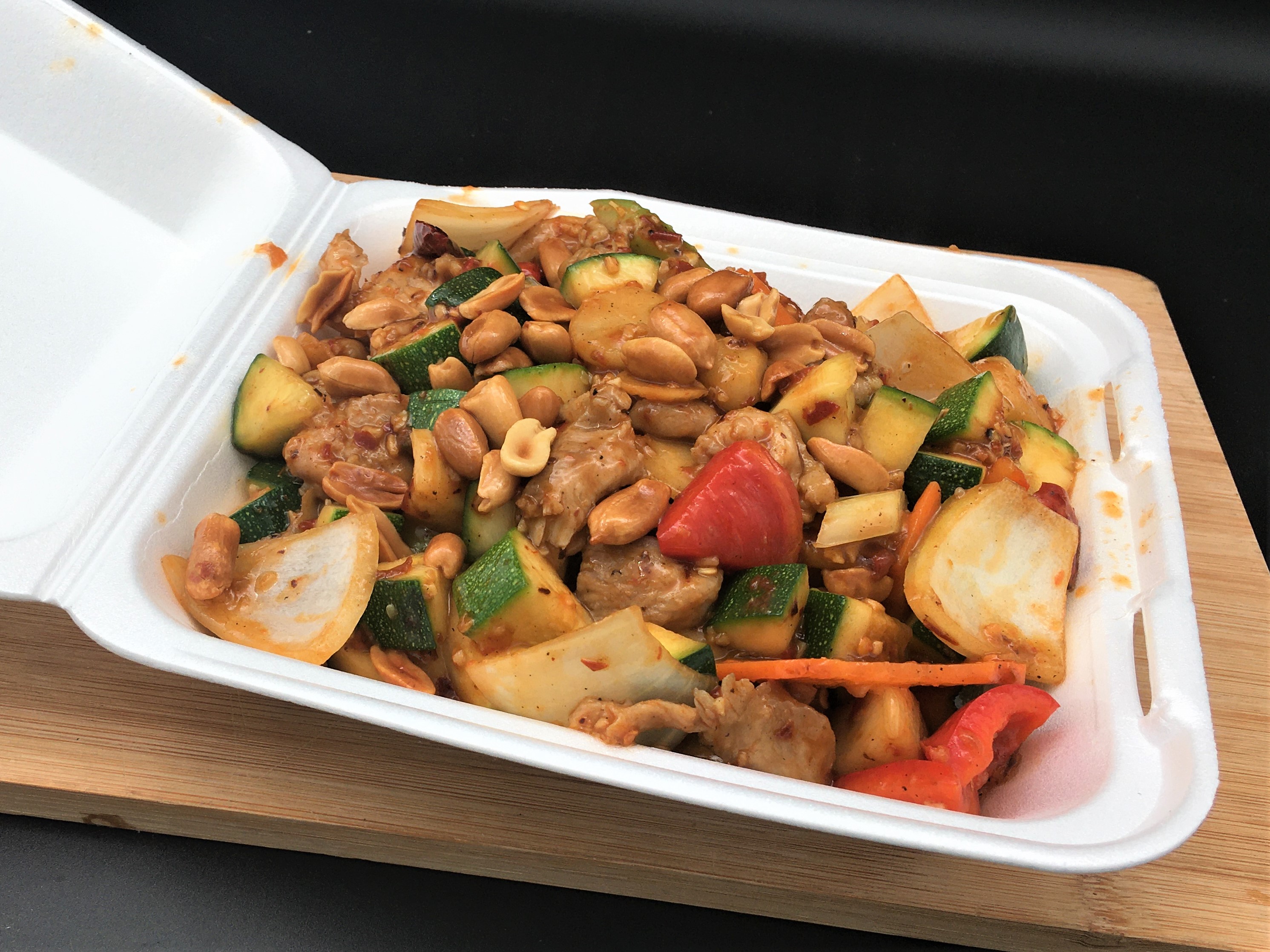 Order C6. Kung Pao Chicken food online from Asian Kitchen store, Modesto on bringmethat.com