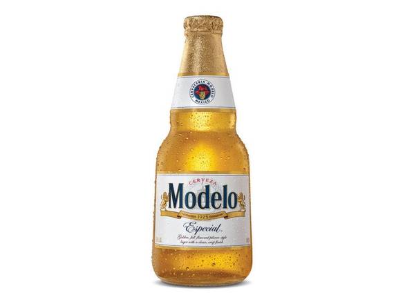Order Modelo Especial Lager Mexican Beer - 4x 16oz Cans food online from Kirby Food & Liquor store, Champaign on bringmethat.com
