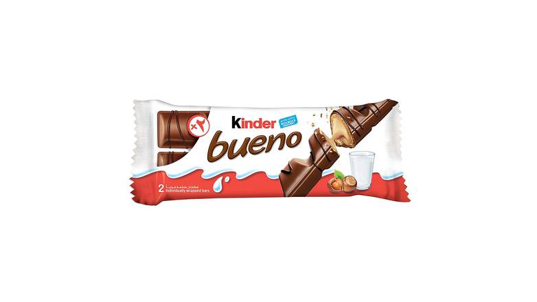 Order Ferrero Kinder Bueno Individually Wrapped Bars food online from Exxon Constant Friendship store, Abingdon on bringmethat.com