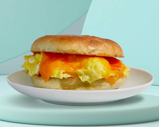 Order Egg and Cheese Bagel food online from Breakfast Beauties store, San Diego on bringmethat.com