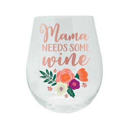 Order Stemless Wine Mama Needs Some Wine (18 OZ) 136754 food online from Bevmo! store, Albany on bringmethat.com