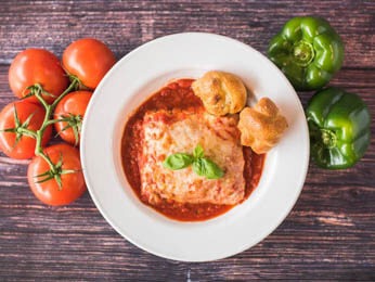 Order Baked Meat Lasagna food online from Pat Pizza & Pasta store, New Castle on bringmethat.com