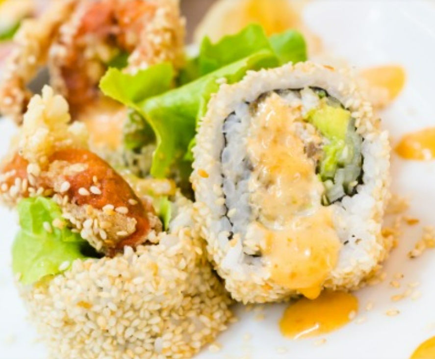 Order Spider Roll food online from Wave Sushi store, Magnolia on bringmethat.com