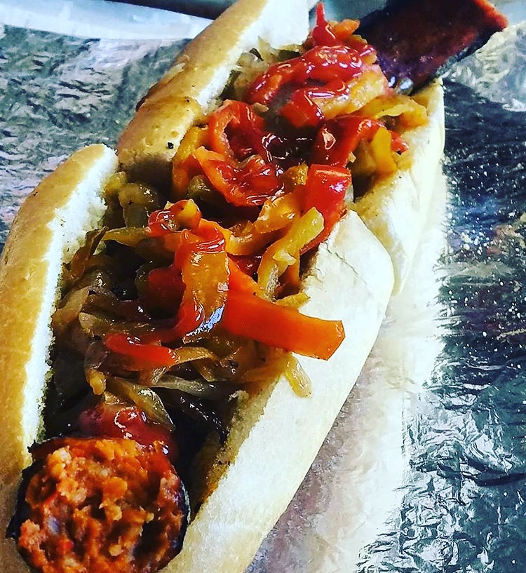 Order Hot Sausage Sandwich food online from Rocco Italian Sausages store, Philadelphia on bringmethat.com