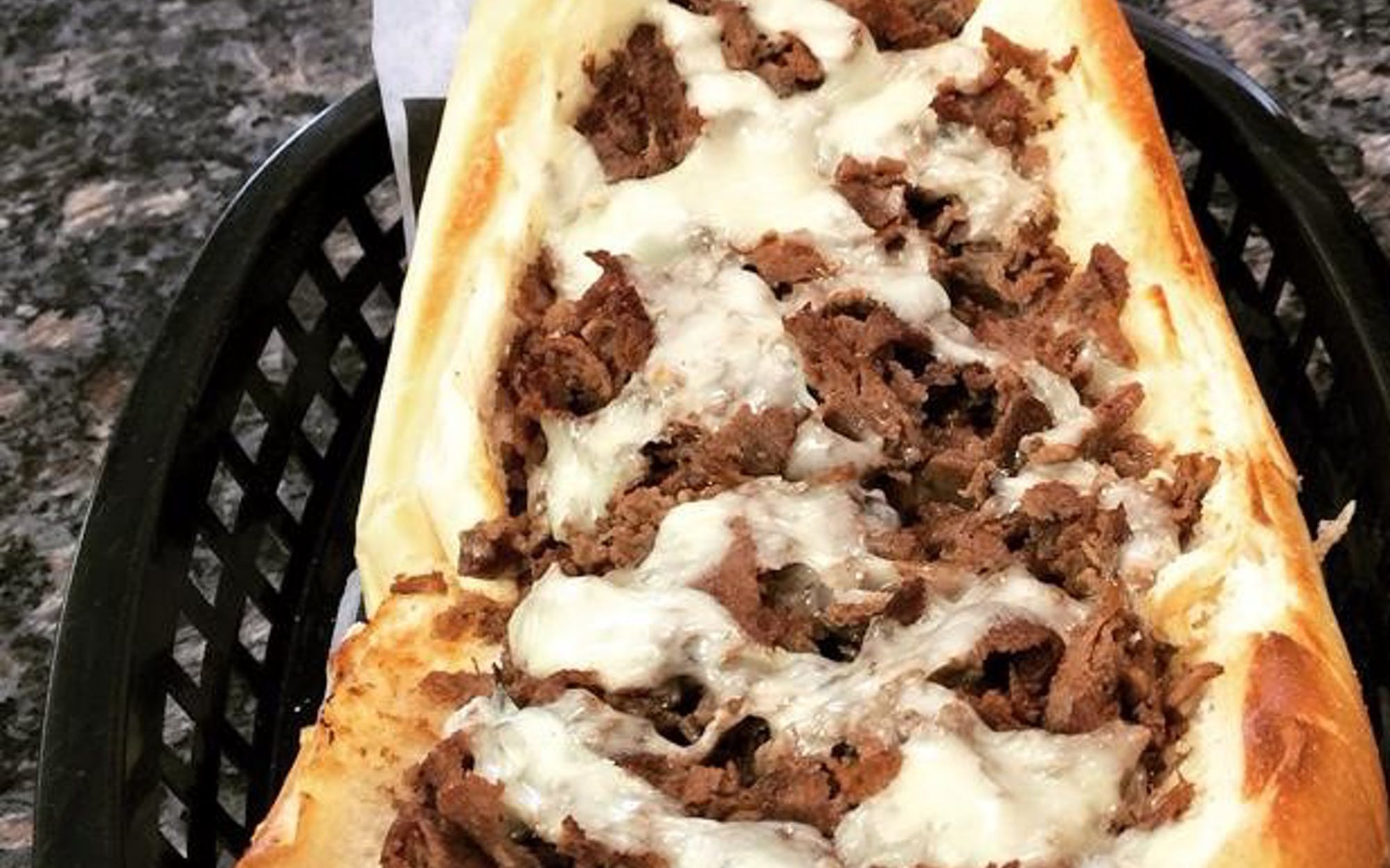 Order Cheesesteak - 1 lb. food online from Double Decker Pizza store, Ridley Park on bringmethat.com
