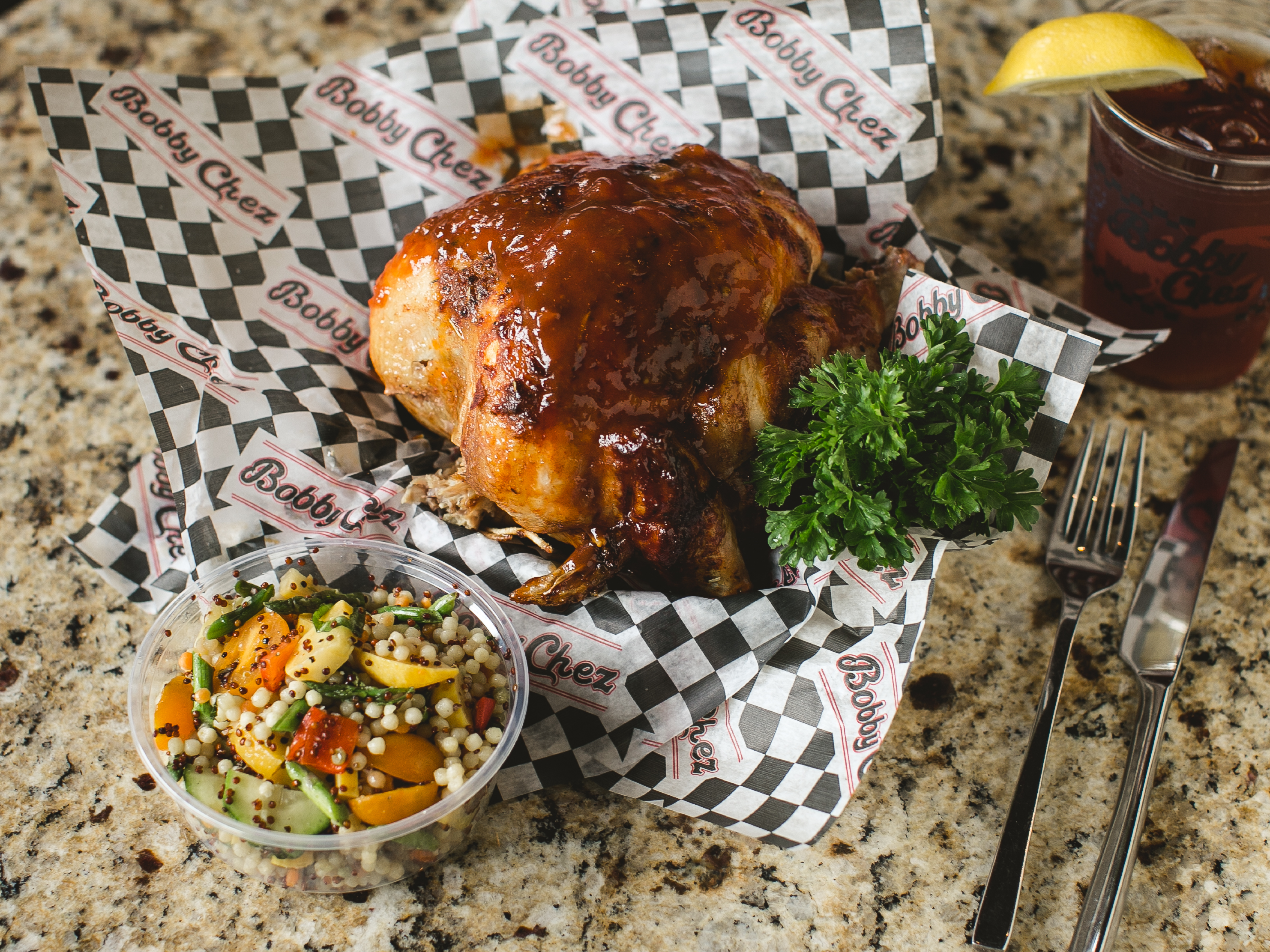Order Bobby's Famous Rotisserie "Chicken of the Sea" food online from Bobby Chez store, Collingswood on bringmethat.com