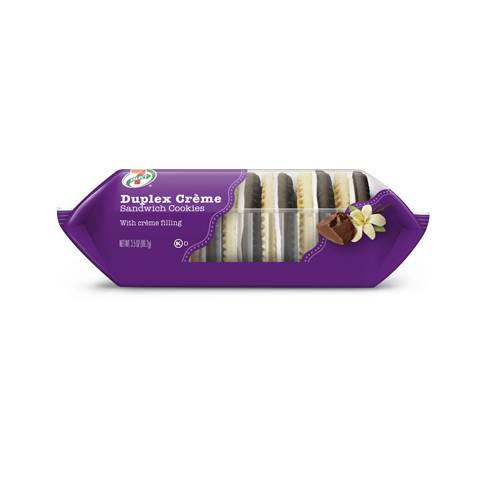 Order 7-Select Duplex Crème Sandwich Cookies 3.5oz food online from 7-Eleven store, Lakewood on bringmethat.com