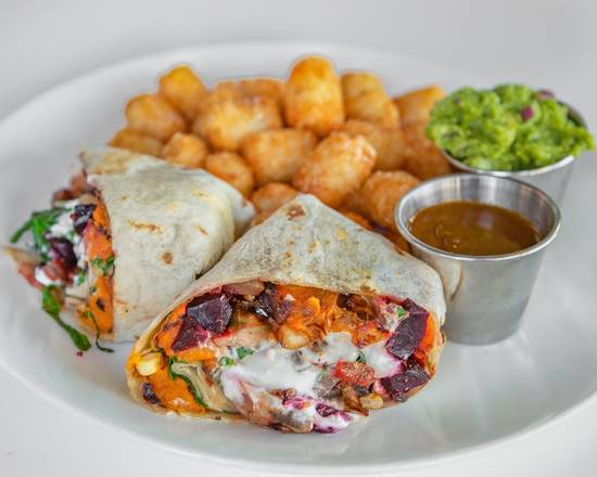 Order -Smoked Beet Wrap- food online from Phoebe's Diner store, Austin on bringmethat.com
