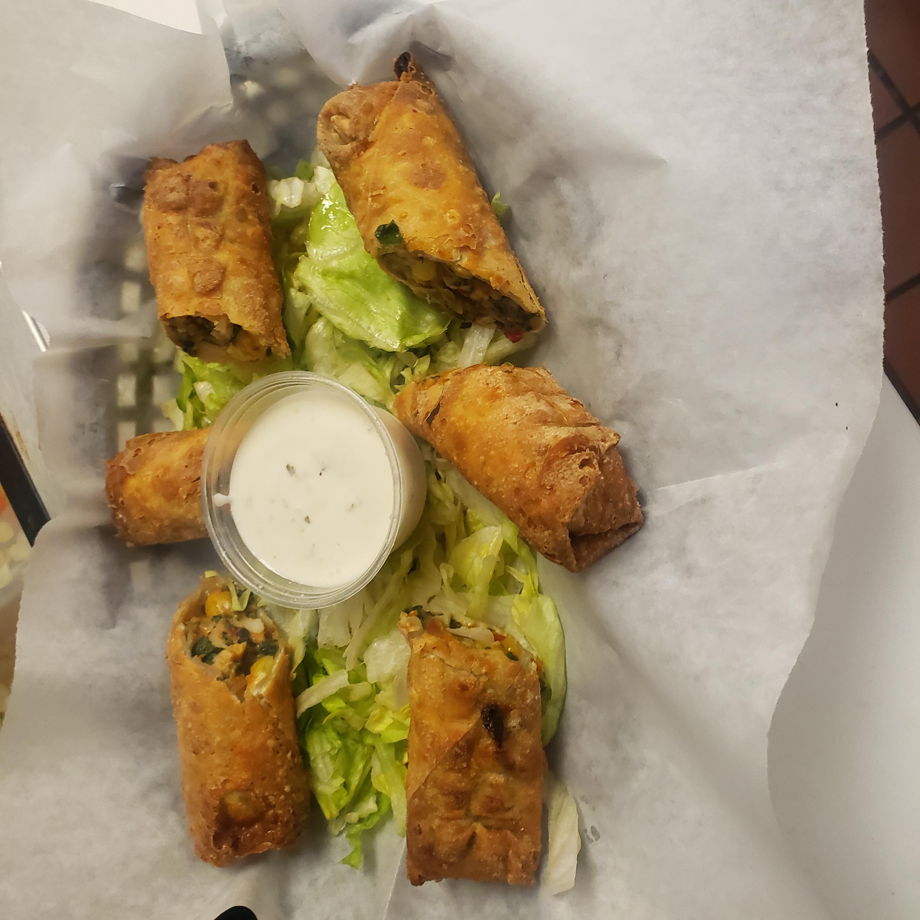 Order Southwest Egg Rolls food online from Tony Tacos Downtown store, Bloomington on bringmethat.com