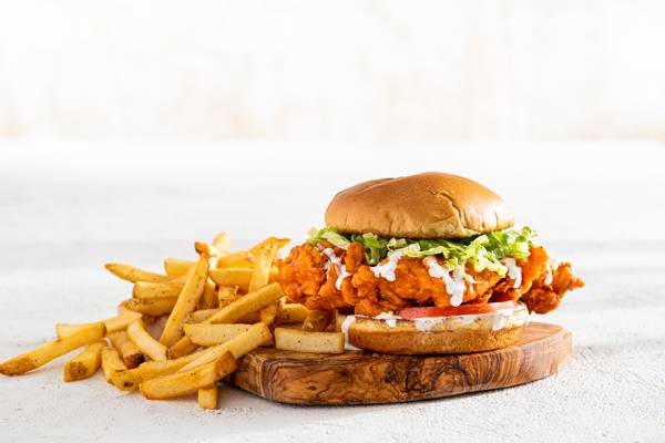 Order Buffalo Chicken Ranch Sandwich food online from Chili's store, Aurora on bringmethat.com