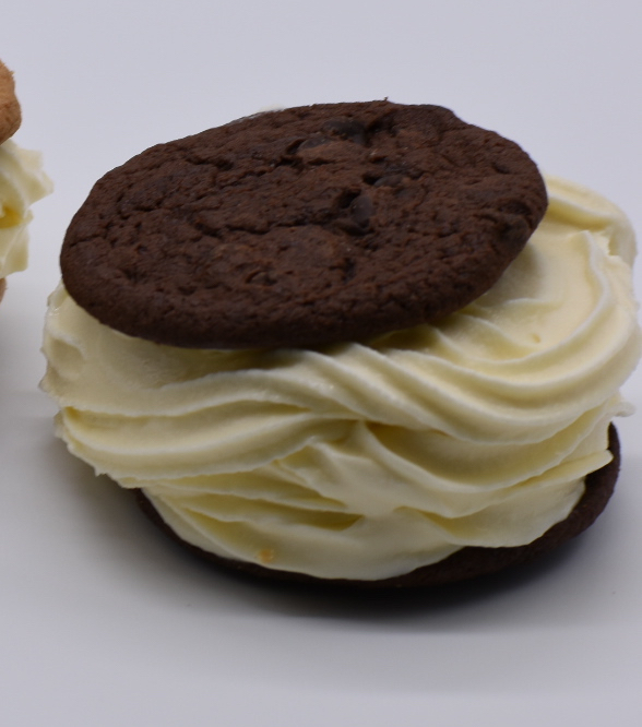Order Double Chocolate Cookie Sandwich food online from Just Soups store, Philadelphia on bringmethat.com