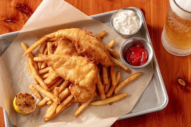 Order Beer Battered Fish & Chips food online from Twin Peaks store, Florence on bringmethat.com