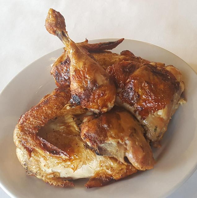 Order 1/4 Rotisserie Chicken Combo (Breast and Wing = WHITE) food online from Chicken Road store, Bellmore on bringmethat.com