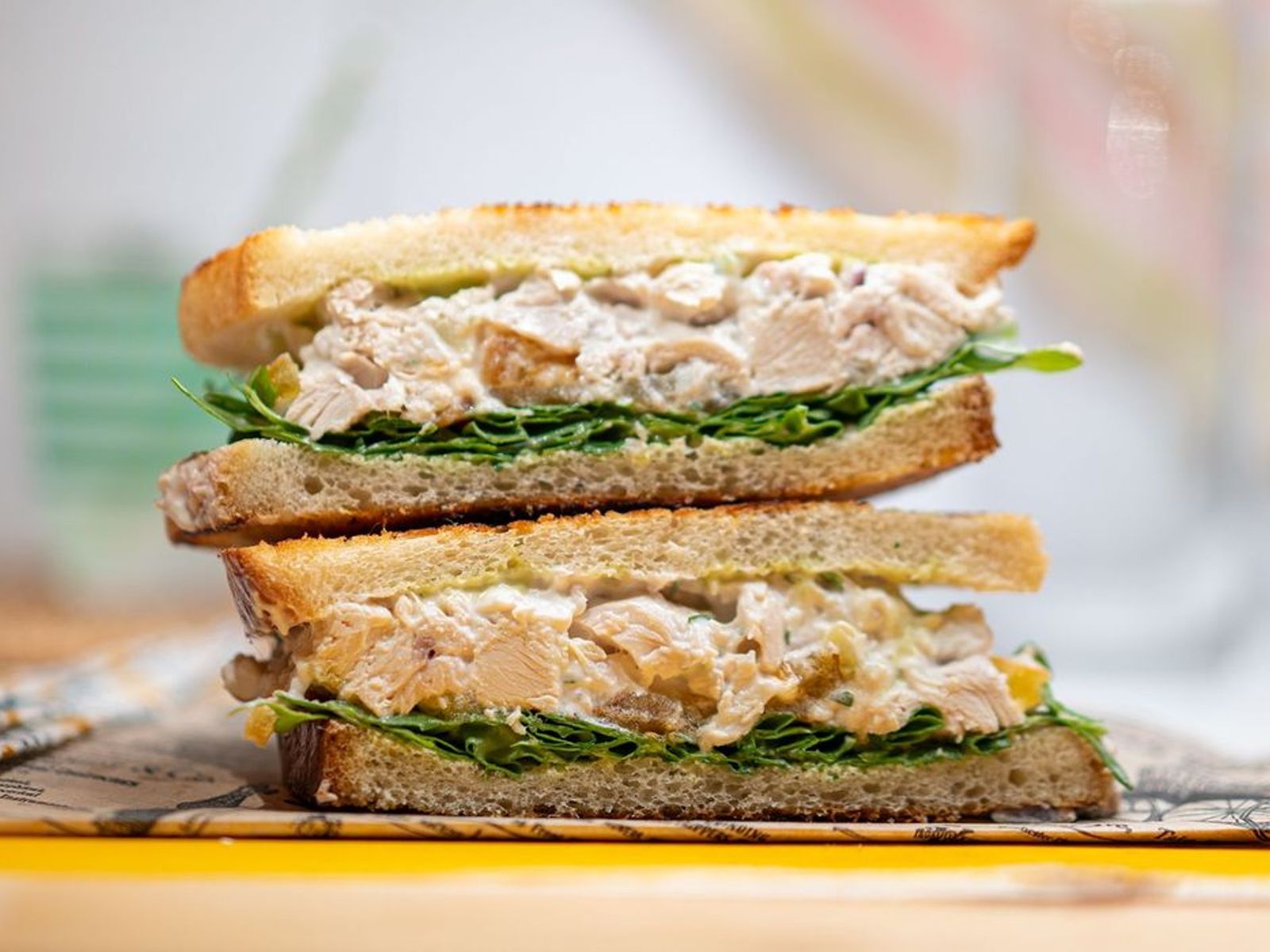 Order OG Chicken Salad Sandwich food online from Cheebo store, Culver City on bringmethat.com