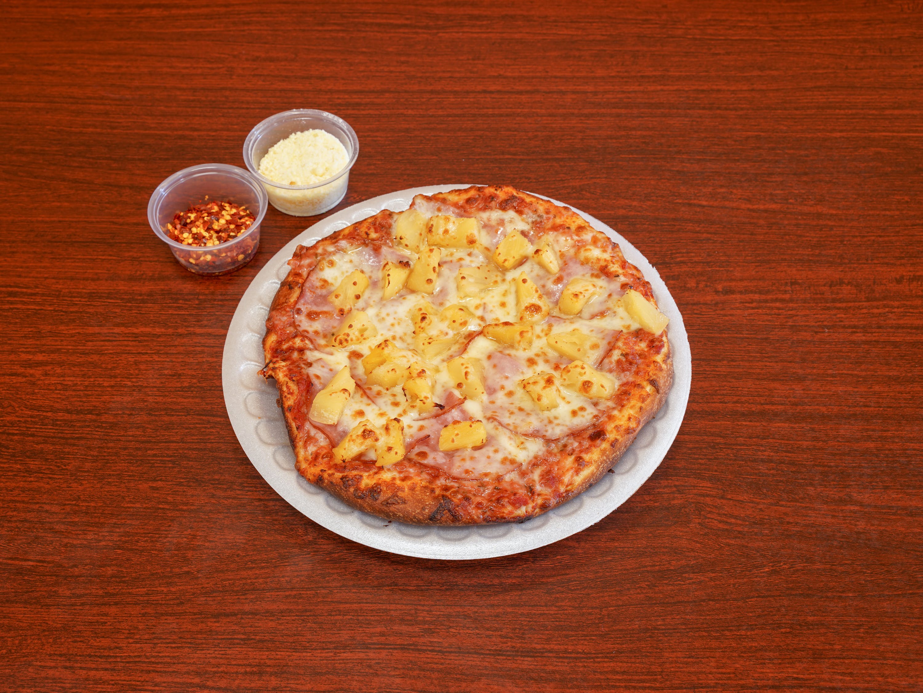 Order Hawaiian Pizza - Small 8" food online from Star Pizza store, Suisun City on bringmethat.com