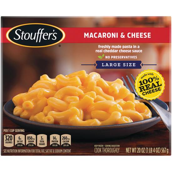 Order STOUFFER'S MACARONI & CHEESE food online from Cvs store, CENTRAL FALLS on bringmethat.com