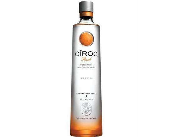 Order Ciroc peach 1L food online from House Of Wine store, New Rochelle on bringmethat.com