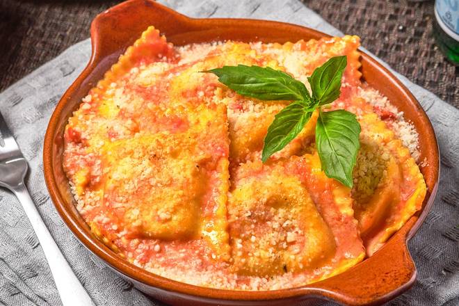 Order Baked Ravioli food online from Bertucci Manchester Mall store, Manchester on bringmethat.com