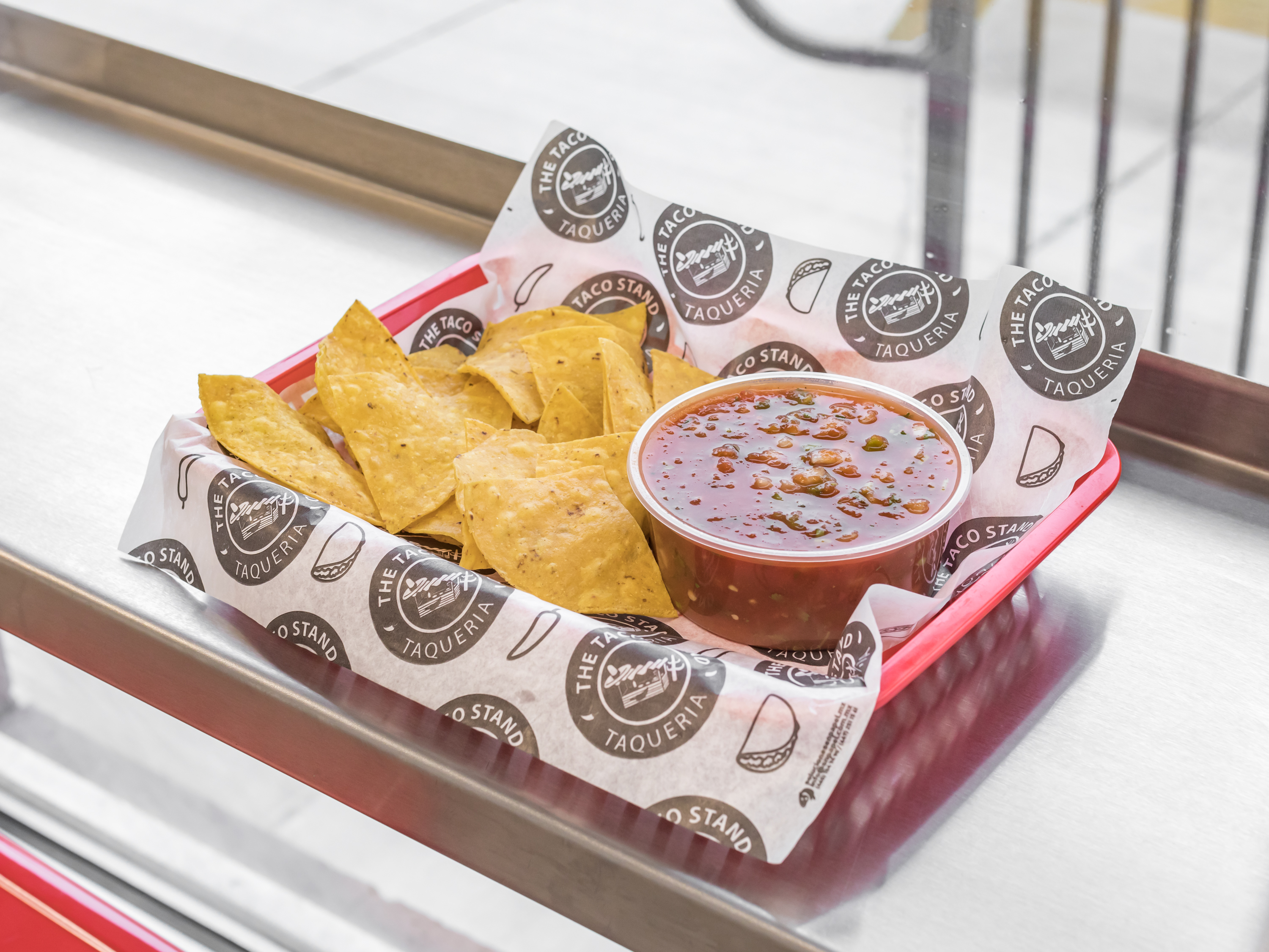 Order Chips & Salsa food online from The Taco Stand store, Garden City on bringmethat.com