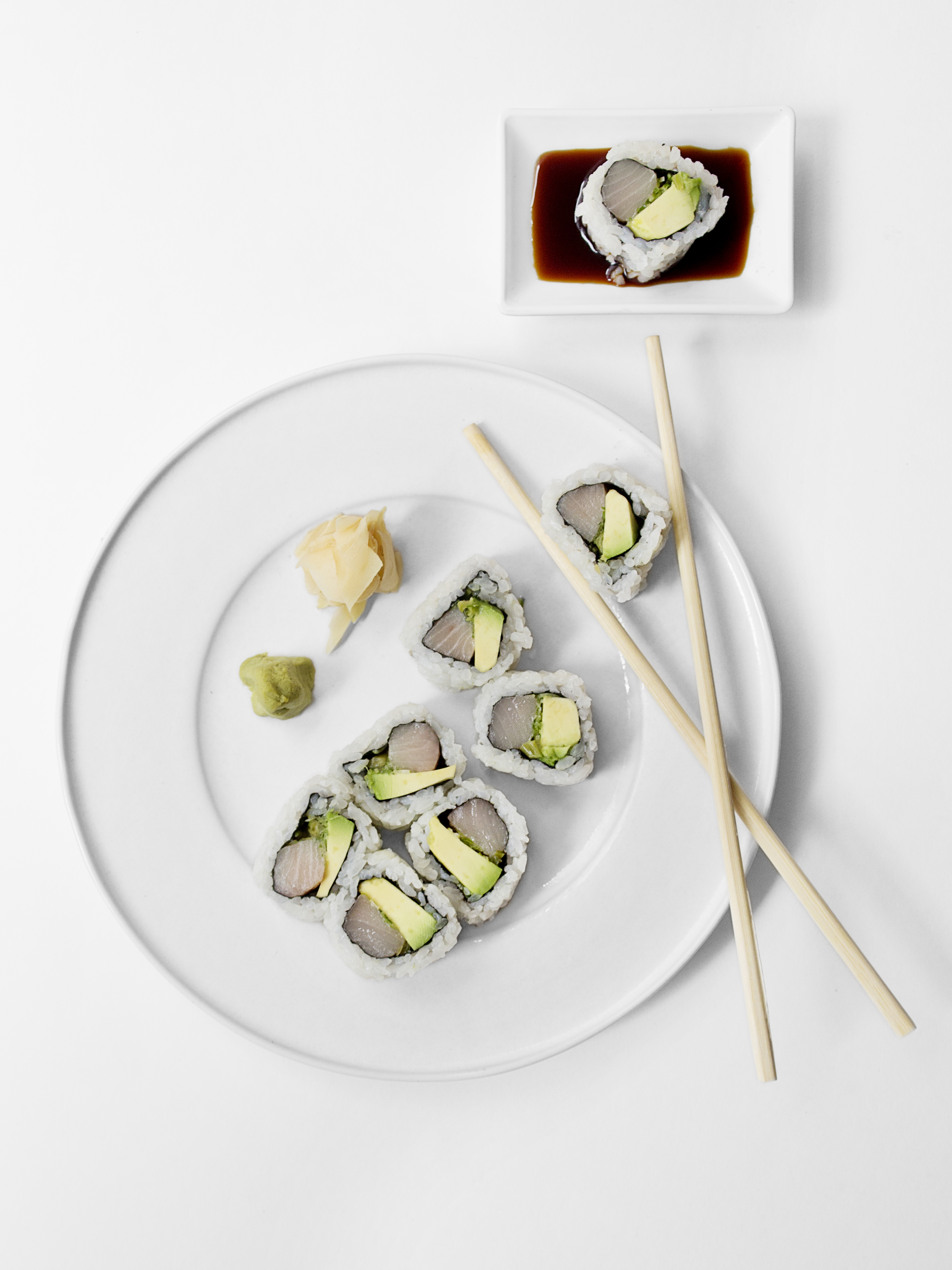 Order Hamachi Wasabi Cutup food online from Aki Sushi store, New York on bringmethat.com