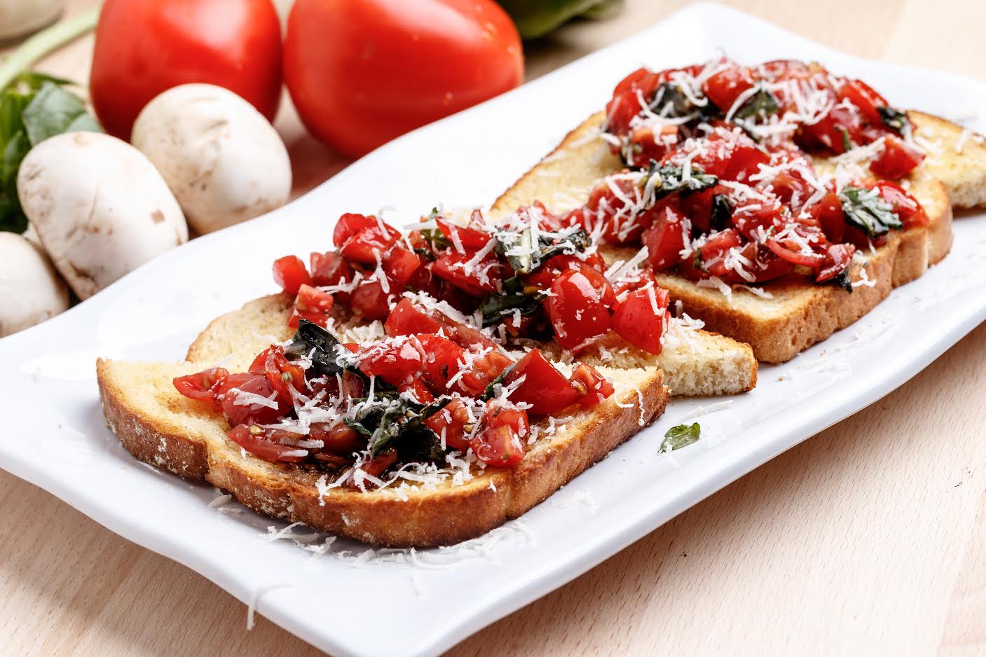 Order Bruschetta food online from Pizza Lounge store, Pasadena on bringmethat.com