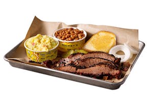 Order 1 Meat Plate food online from Dickey's Barbecue Pit - Austin Bluffs store, Colorado Springs on bringmethat.com