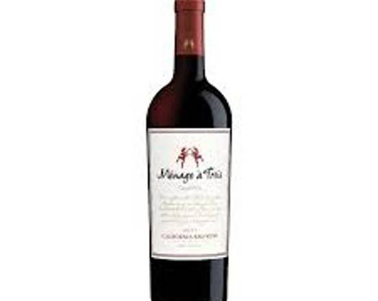 Order Menage A Trois California Red Wine 2017, 750mL wine (13.6% ABV) food online from Pit Stop Liquor Mart store, El Monte on bringmethat.com