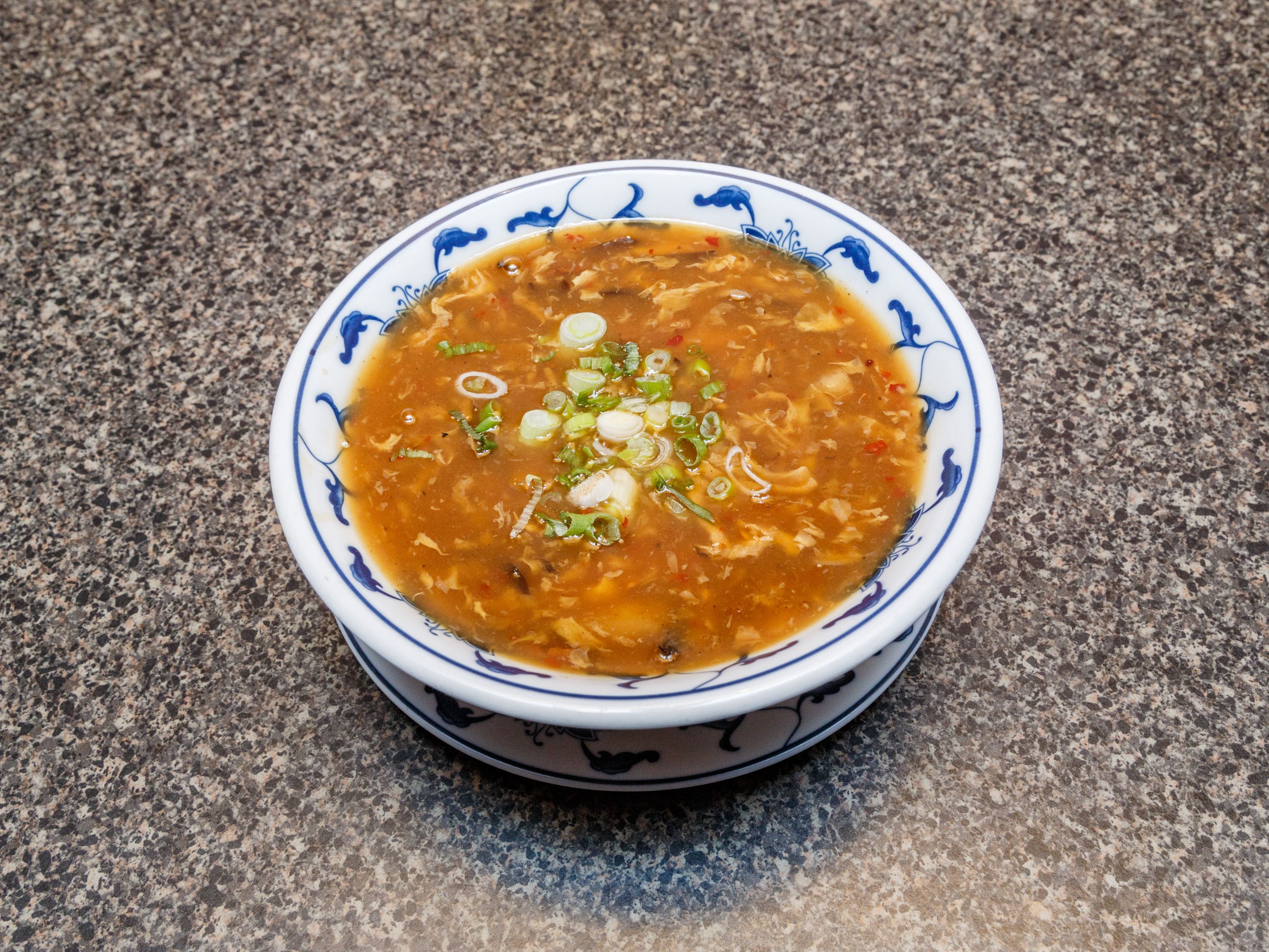 Order S1. Hot and Sour Soup food online from Chinatown Inn store, Pittsburgh on bringmethat.com