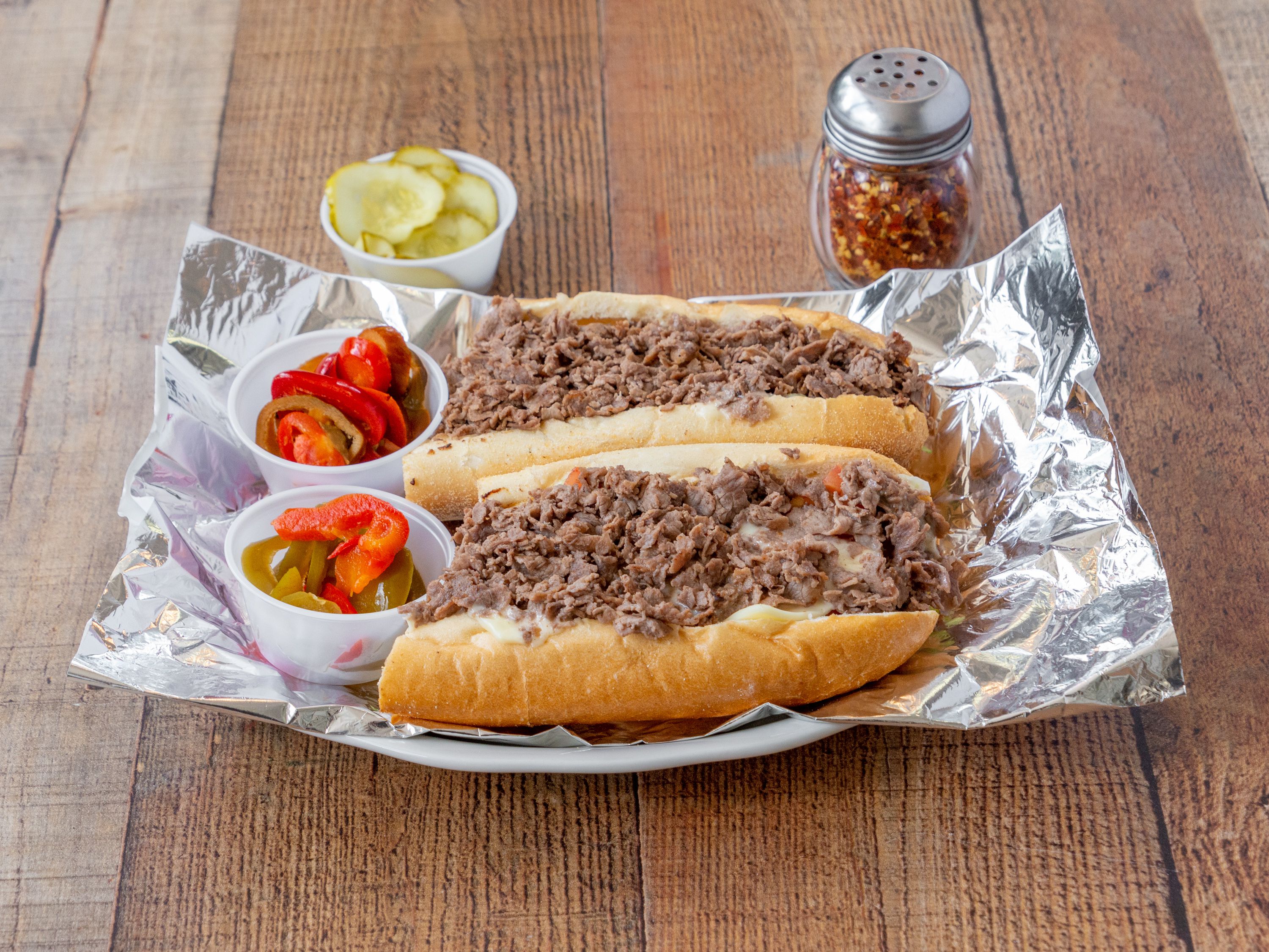 Order Cheesesteak food online from Piazza Napoli Pizza store, Glenolden on bringmethat.com