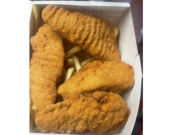 Order Tenders (3 pcs), 1 Cole Slaw, and 1 Mashed Potatoes food online from Kennedy Fried Chicken store, Monticello on bringmethat.com