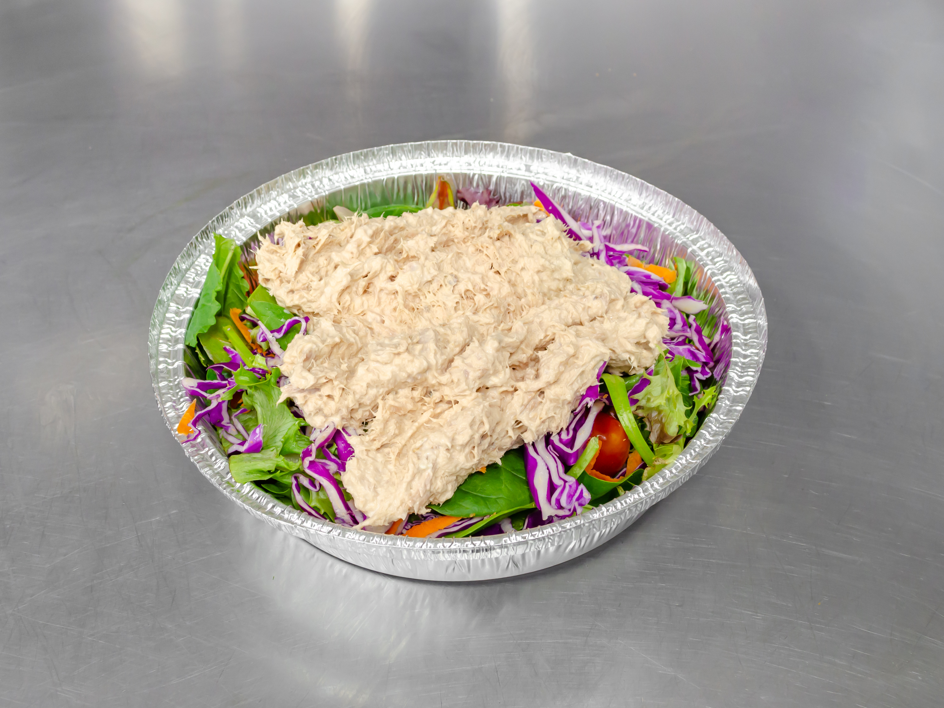 Order 1 lb. Plain Tuna Salad food online from Forest Dairy store, Rutherford on bringmethat.com