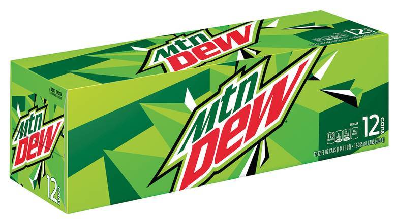 Order Mountain Dew 12 Pack food online from Power Market 3044 store, Martinez on bringmethat.com