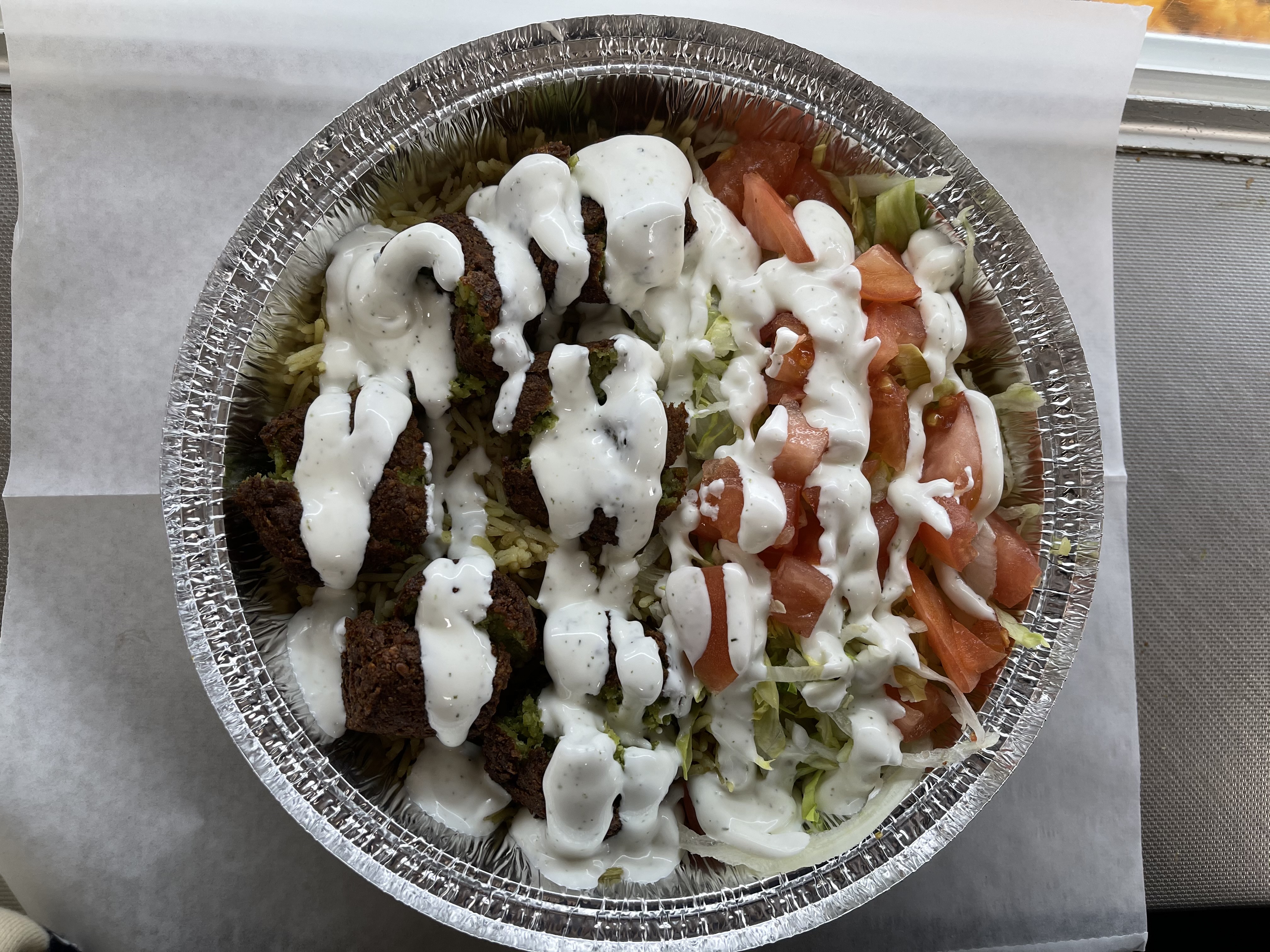 Order Falafel over rice  food online from Troy 5 star food store, Troy on bringmethat.com