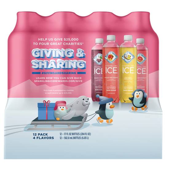 Order Sparkling Ice Pink Variety 12pk food online from Cvs store, LOS ANGELES on bringmethat.com