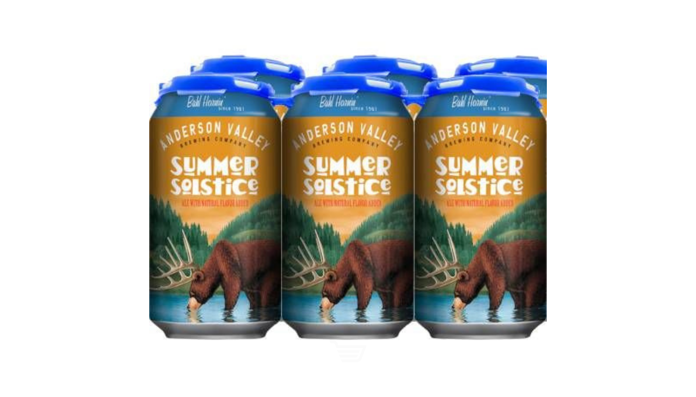 Order Anderson Valley Summer Solstice Seasonal Ale 6 Pack 12 oz Cans food online from Spikes Bottle Shop store, Chico on bringmethat.com