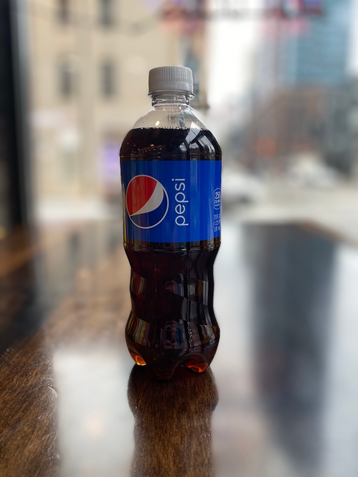 Order Pepsi Bottled Pop food online from Tores Italian Beef & Pizza store, Chicago on bringmethat.com